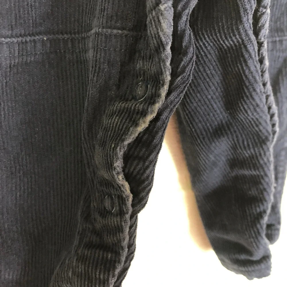 Vintage Y2K OshKosh Kids Corduroy Overalls‎ Size 18 Months Blue